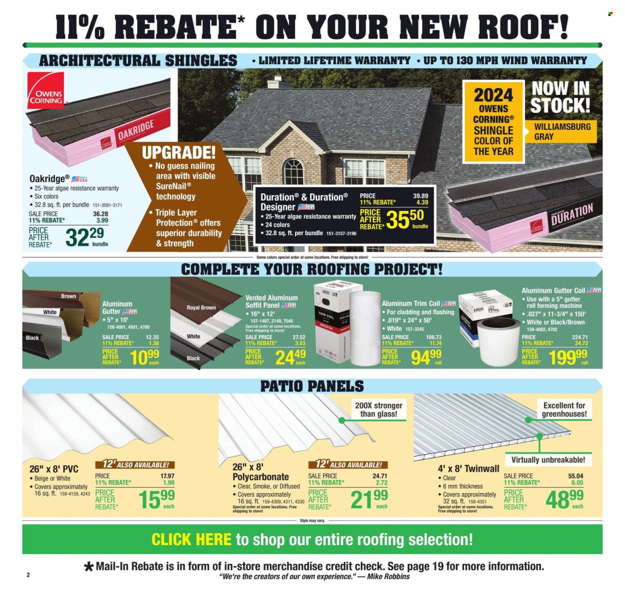 Menards ad - 04/25/2024 - 05/05/2024. Page 3