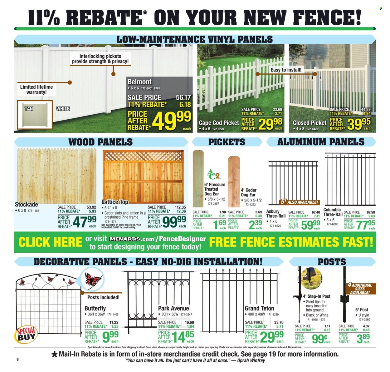 Menards ad - 04/25/2024 - 05/05/2024. Page 9