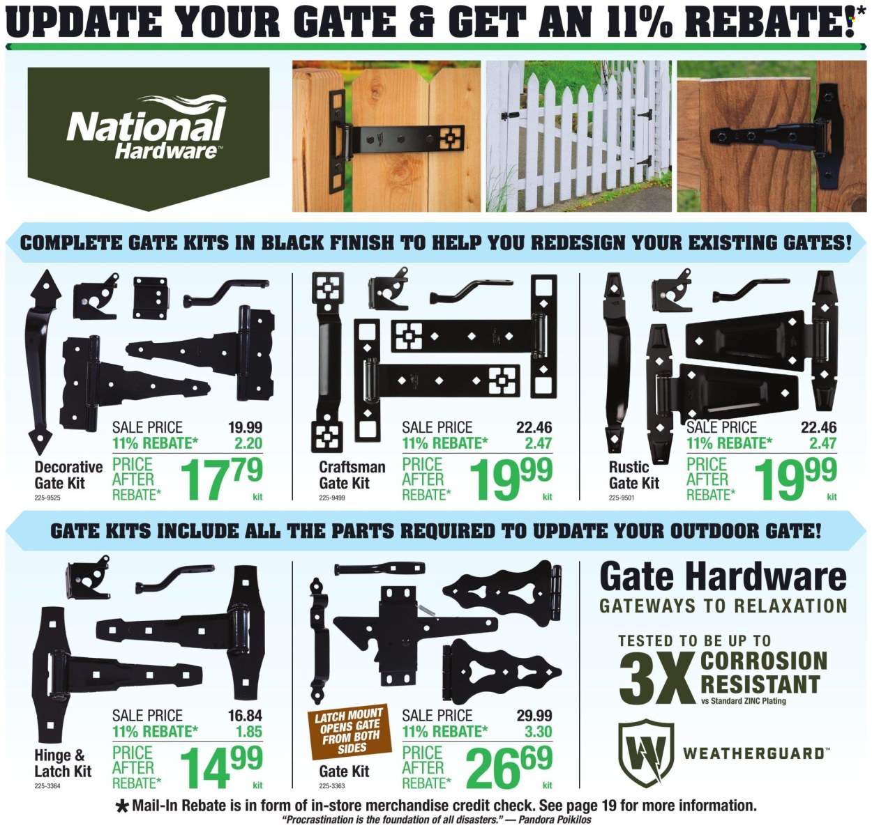 Menards ad - 04/25/2024 - 05/05/2024. Page 10