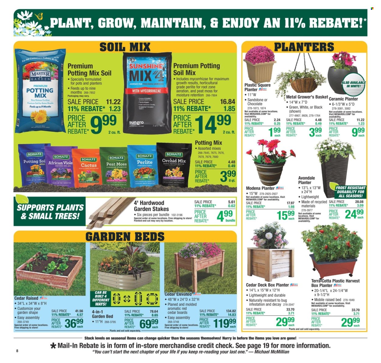 Menards ad - 04/25/2024 - 05/05/2024. Page 12