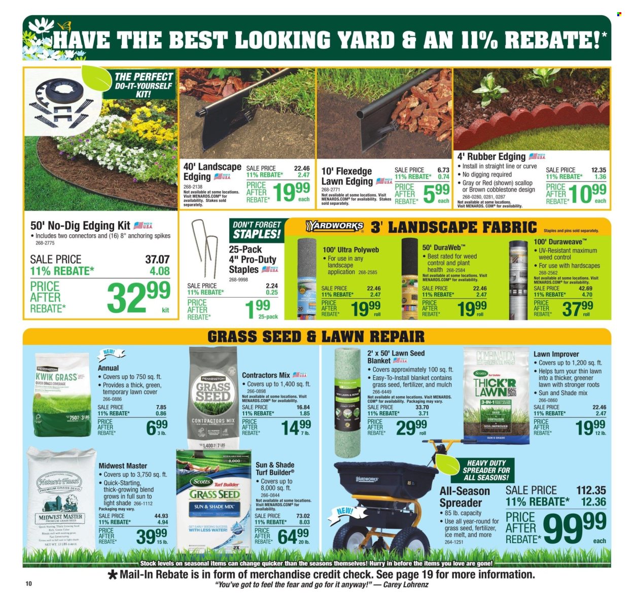 Menards ad - 04/25/2024 - 05/05/2024. Page 15