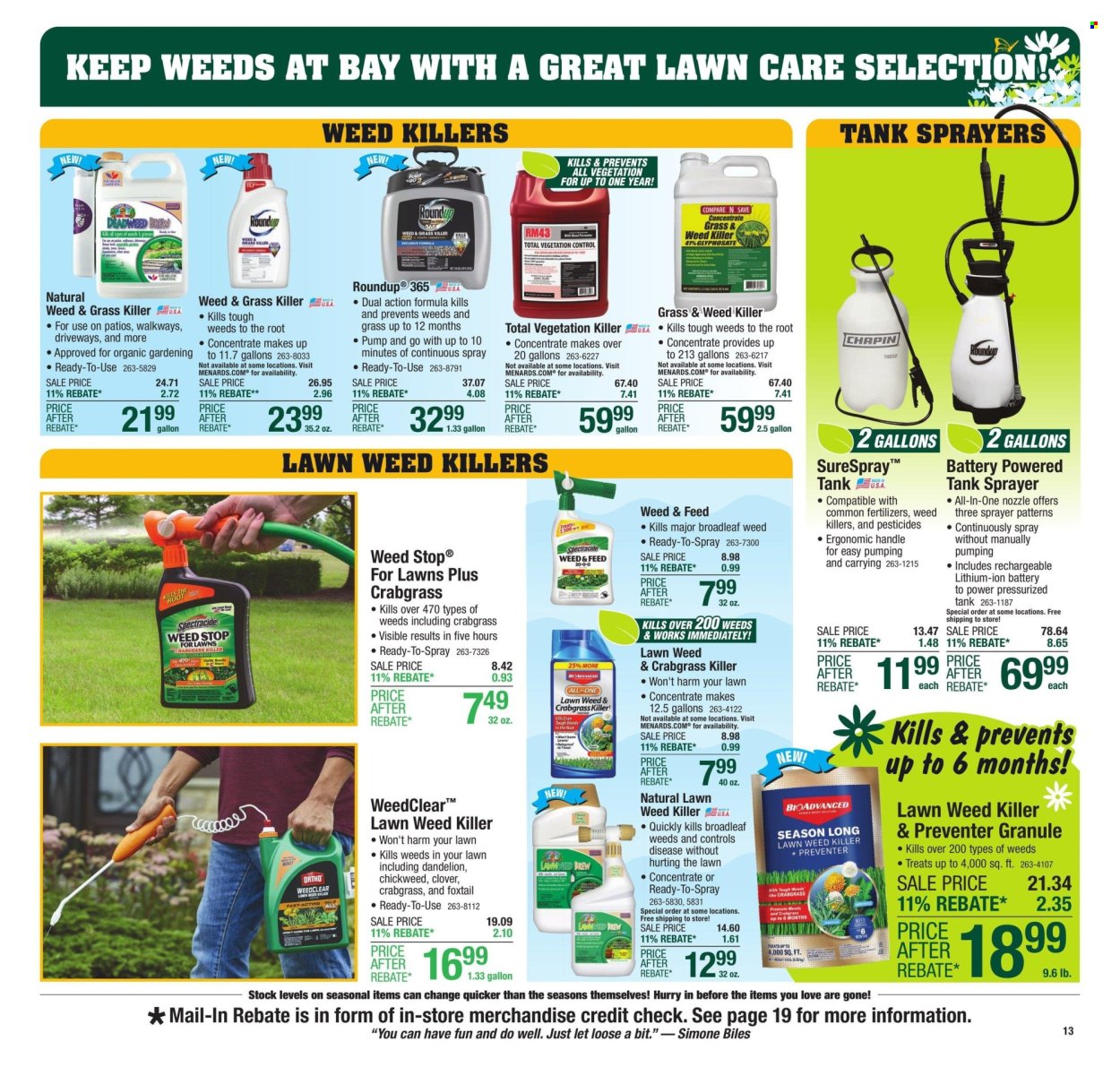 Menards ad - 04/25/2024 - 05/05/2024. Page 19