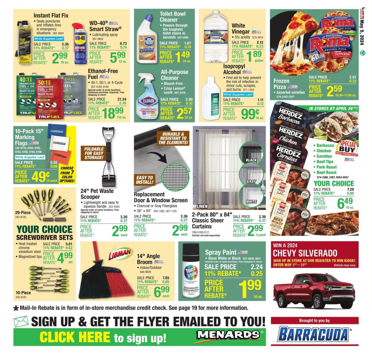 Menards ad - 04/25/2024 - 05/05/2024. Page 31