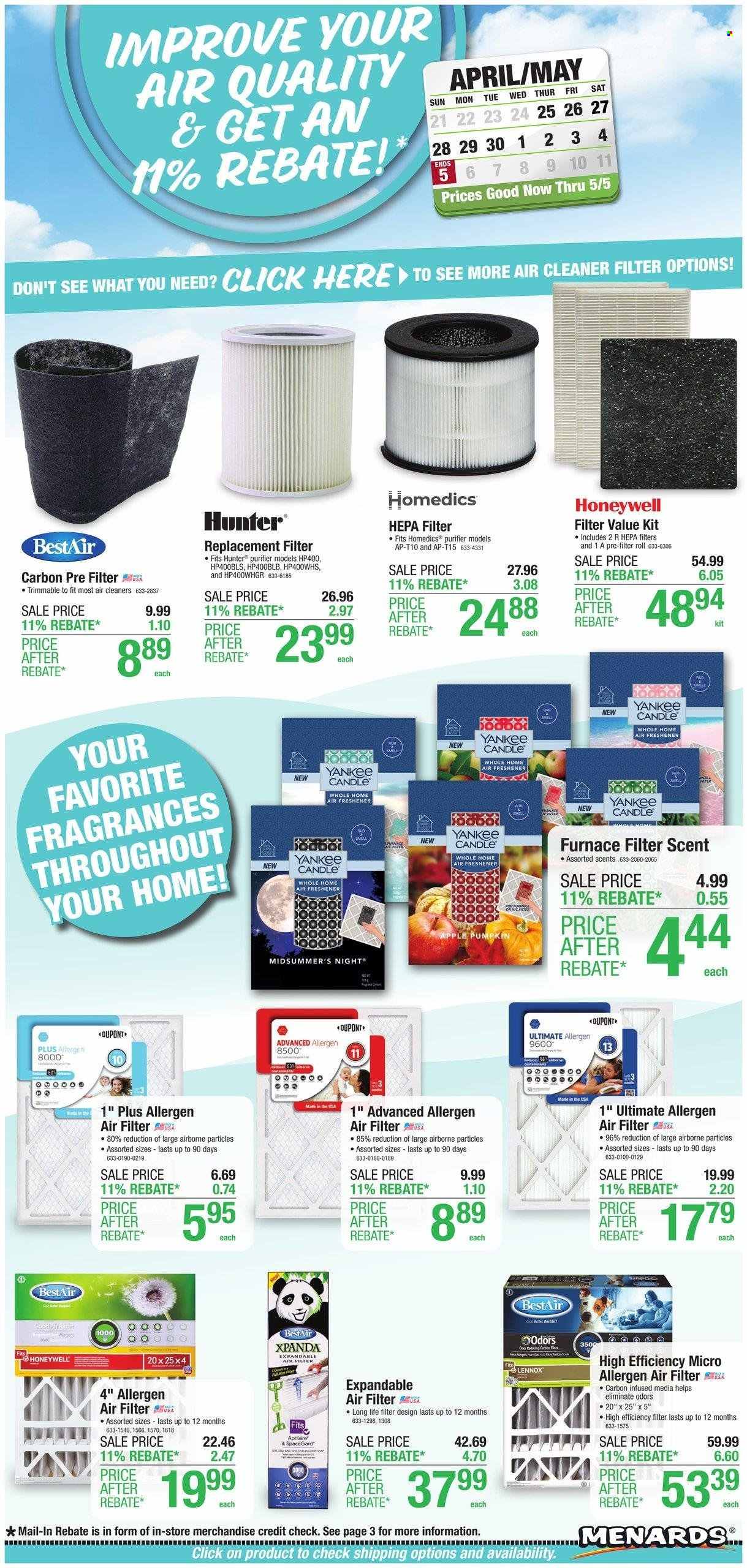 Menards ad - 04/25/2024 - 05/05/2024. Page 1