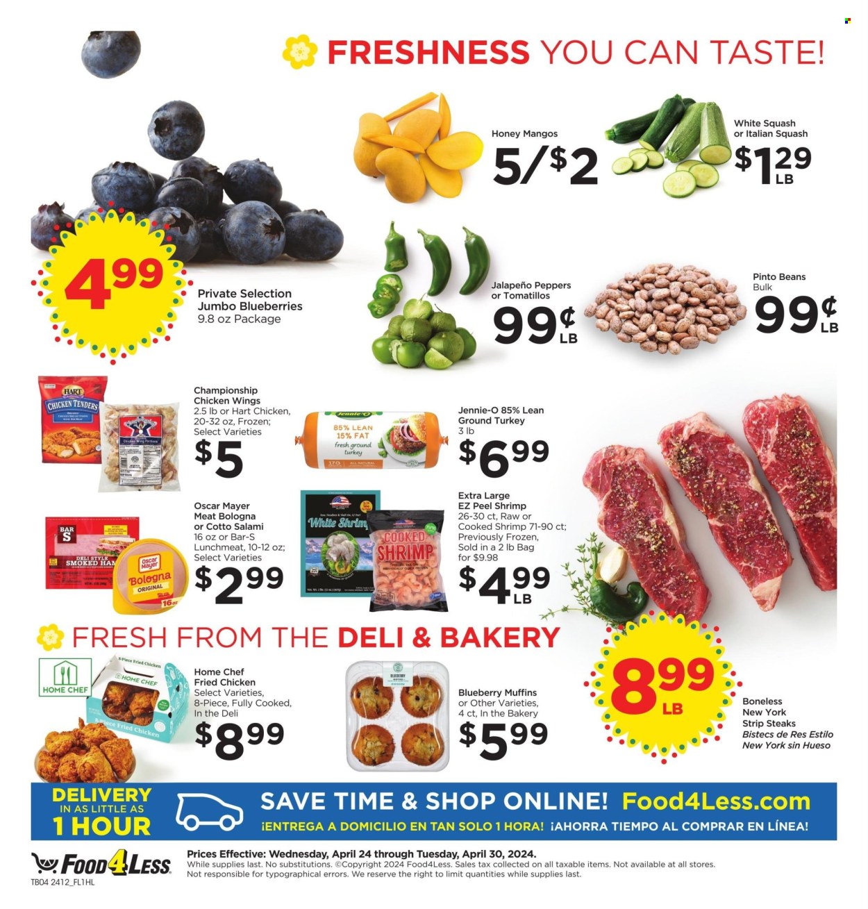 Food 4 Less ad - 04/24/2024 - 04/30/2024. Page 5