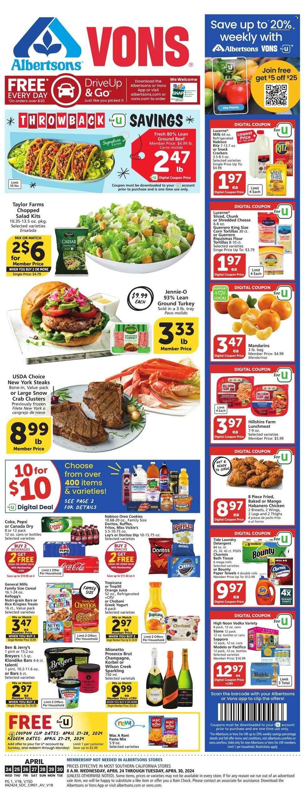 Vons ad - 04/24/2024 - 04/30/2024. Page 1