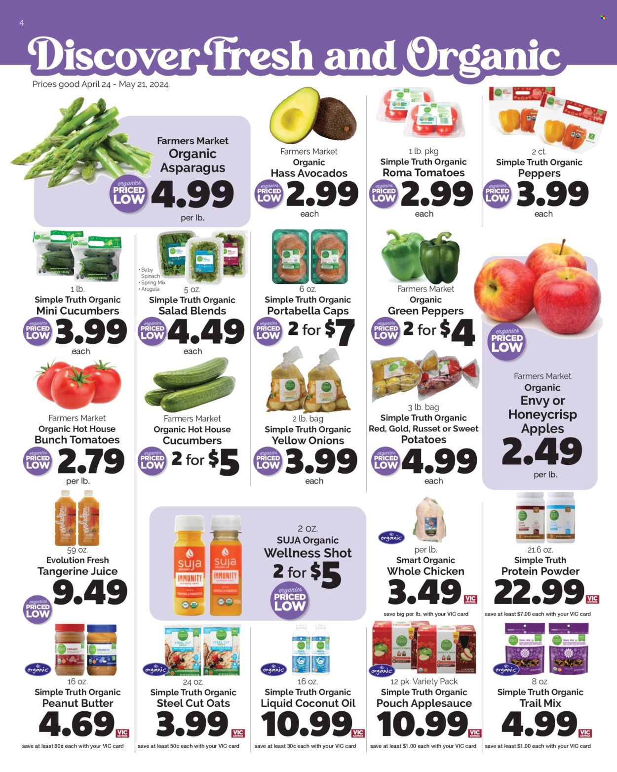 Harris Teeter ad - 04/24/2024 - 05/21/2024. Page 4