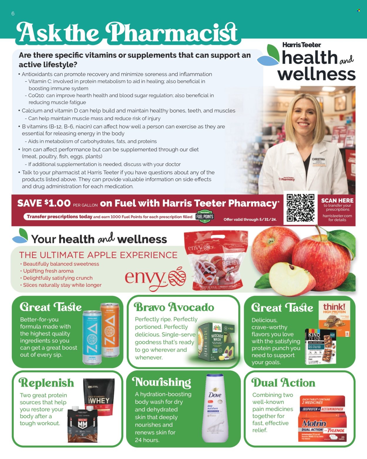 Harris Teeter ad - 04/24/2024 - 05/21/2024. Page 6