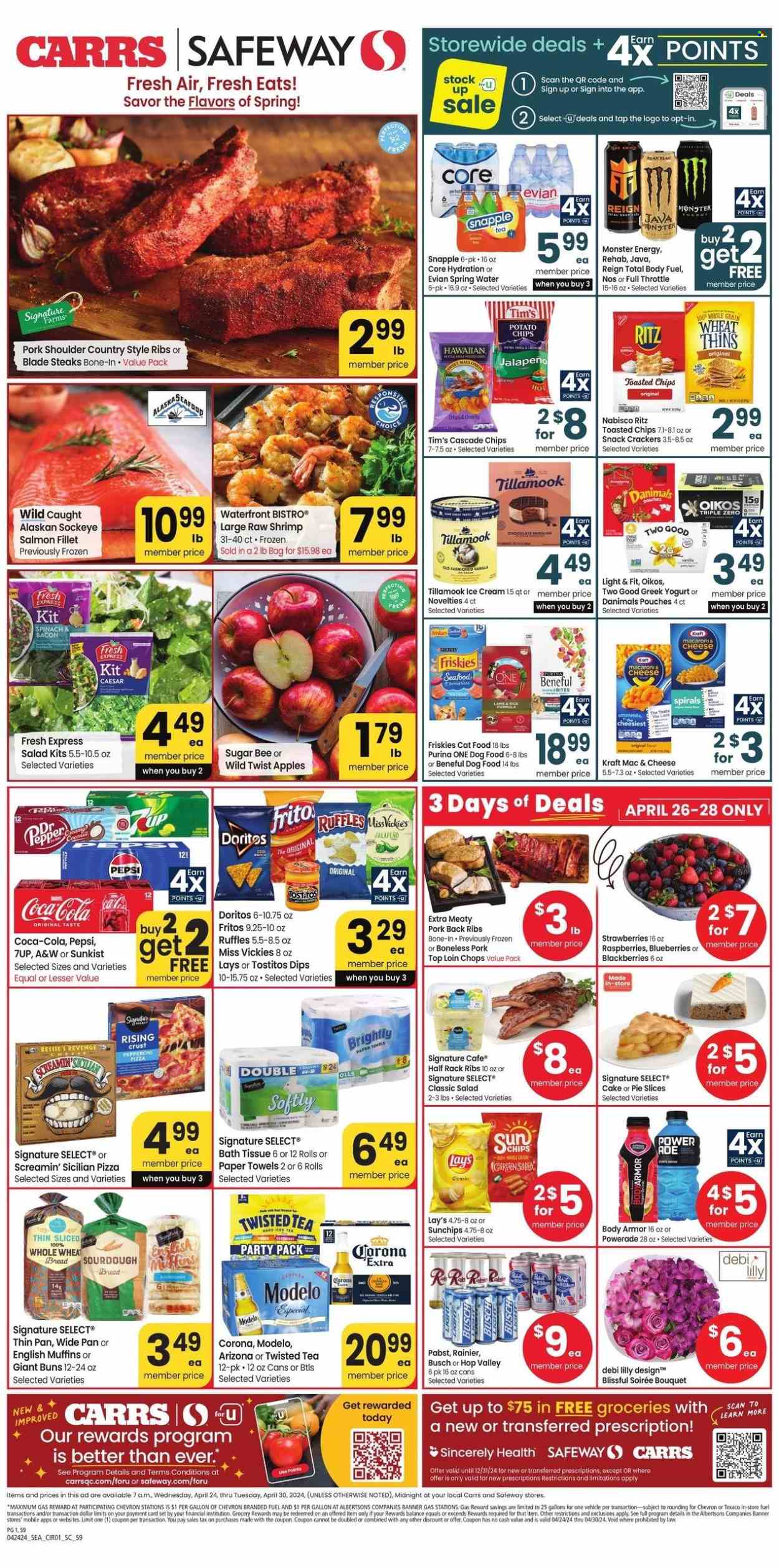 Safeway ad - 04/24/2024 - 04/30/2024. Page 1