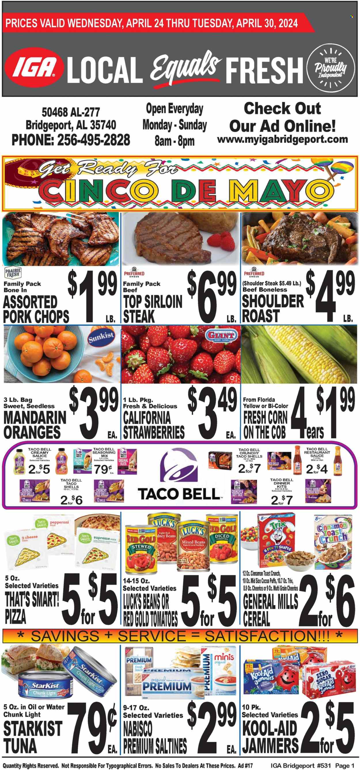 IGA ad - 04/24/2024 - 04/30/2024. Page 1