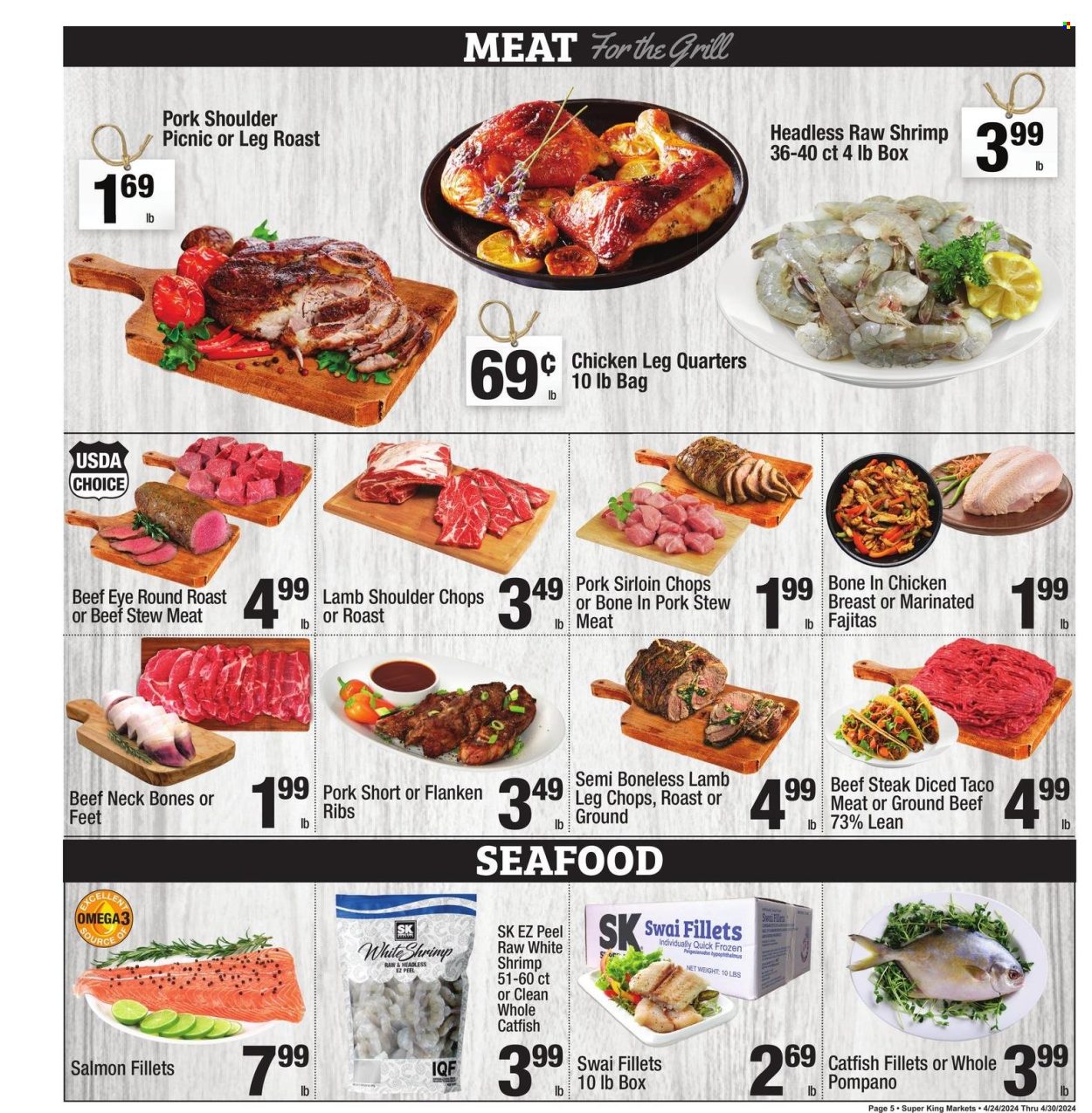 Super King Markets ad - 04/24/2024 - 04/30/2024. Page 5