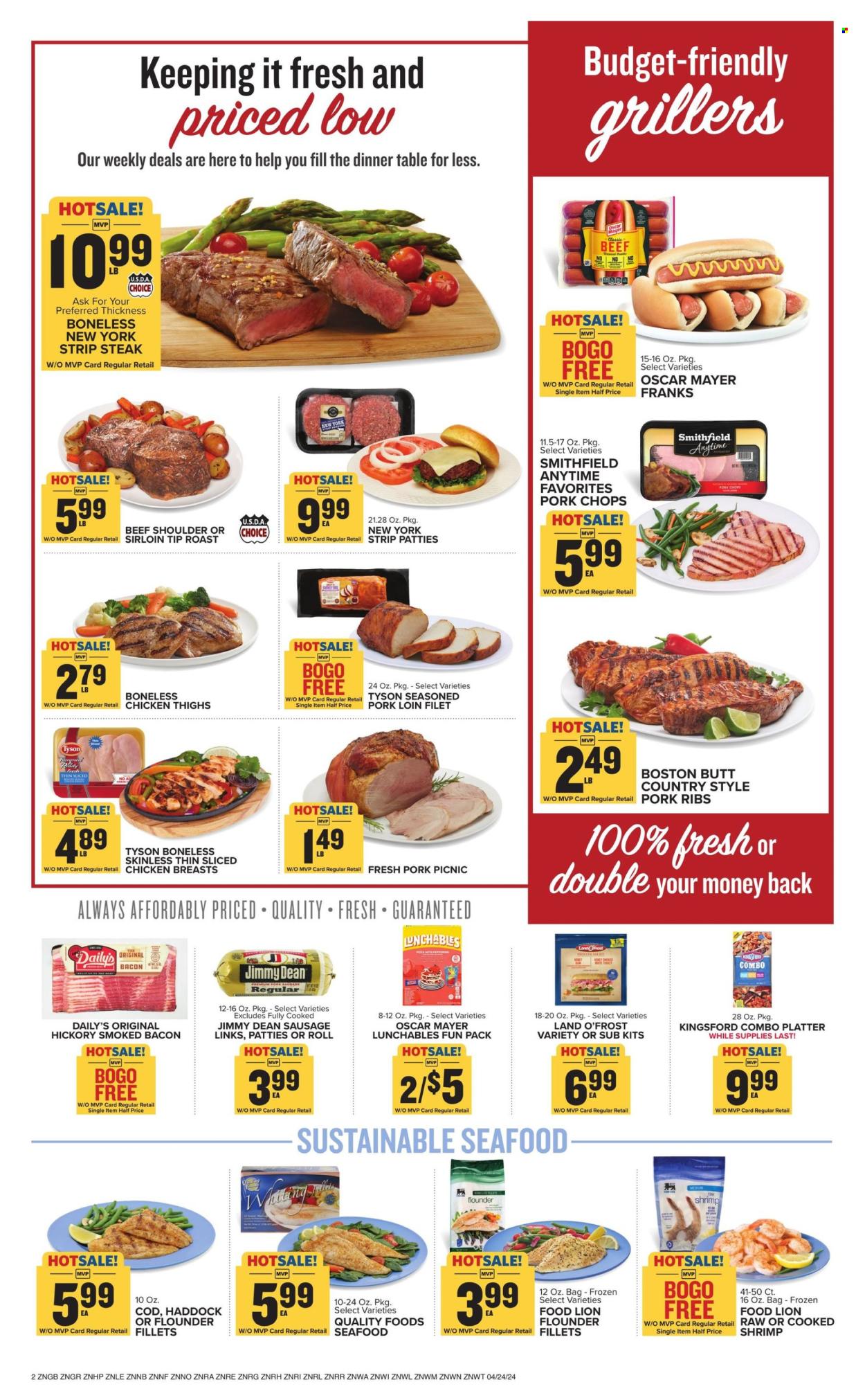 Food Lion ad - 04/24/2024 - 04/30/2024. Page 2