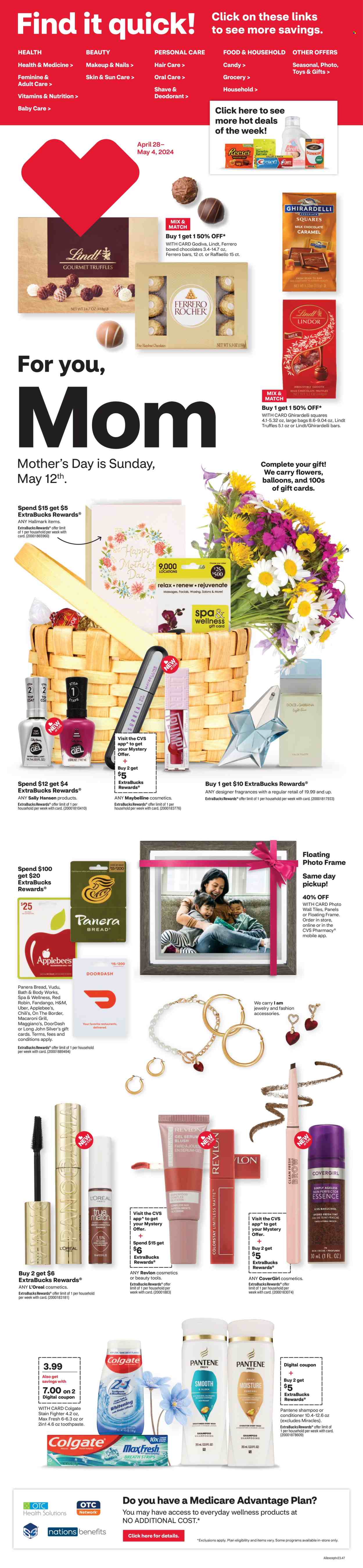 CVS Pharmacy ad - 04/28/2024 - 05/04/2024. Page 1