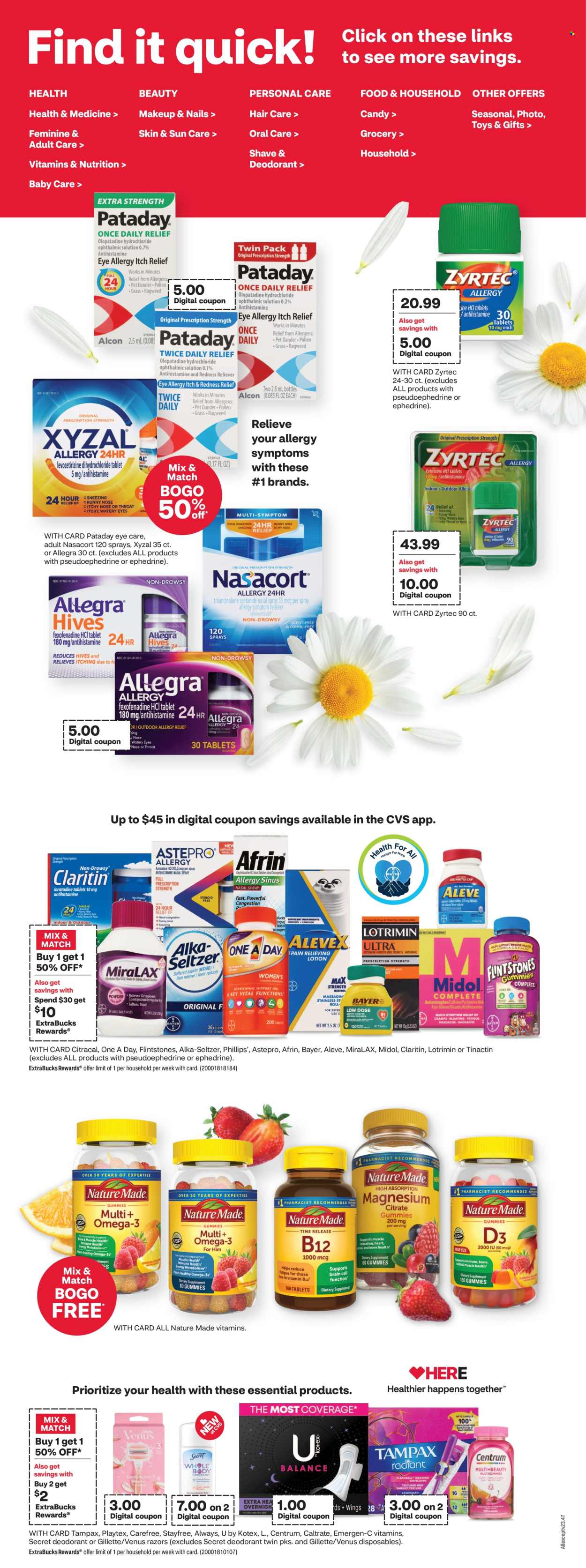 CVS Pharmacy ad - 04/28/2024 - 05/04/2024. Page 4