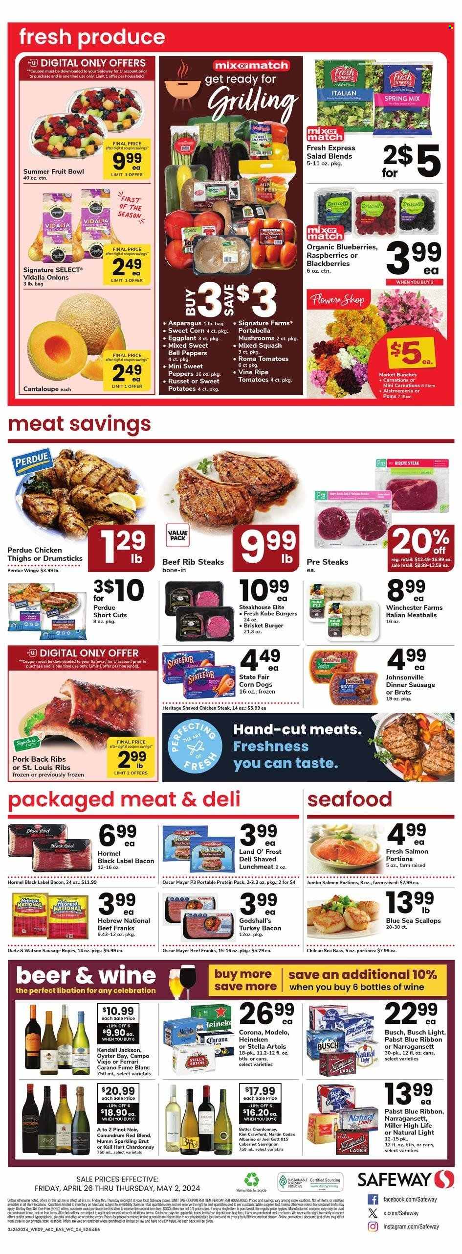 Safeway ad - 04/26/2024 - 05/02/2024. Page 4