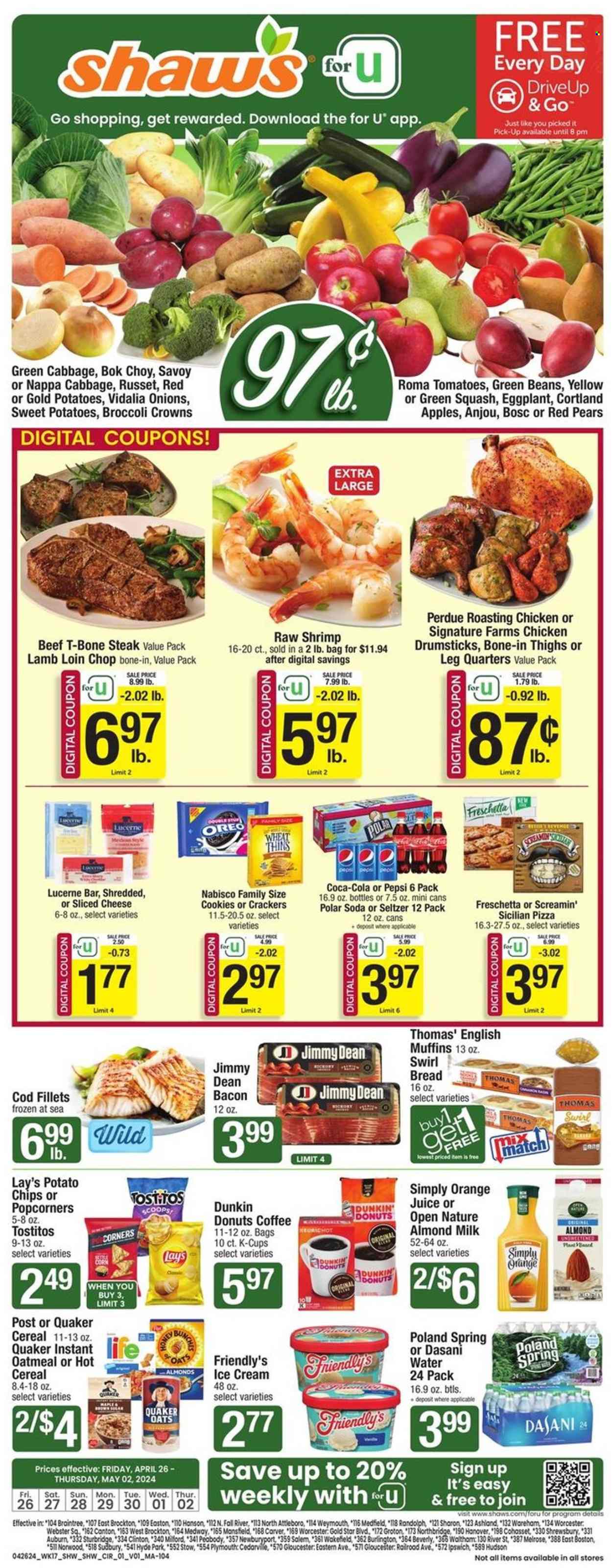 Shaw’s ad - 04/26/2024 - 05/02/2024. Page 1