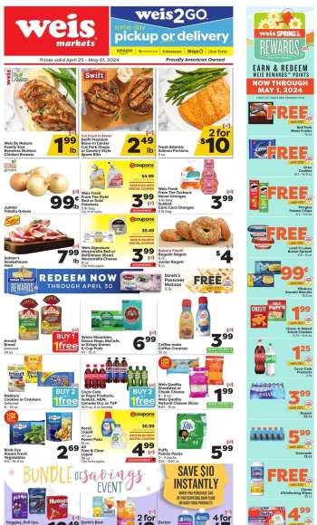 Weis Flyer - 04/25/2024 - 05/01/2024.