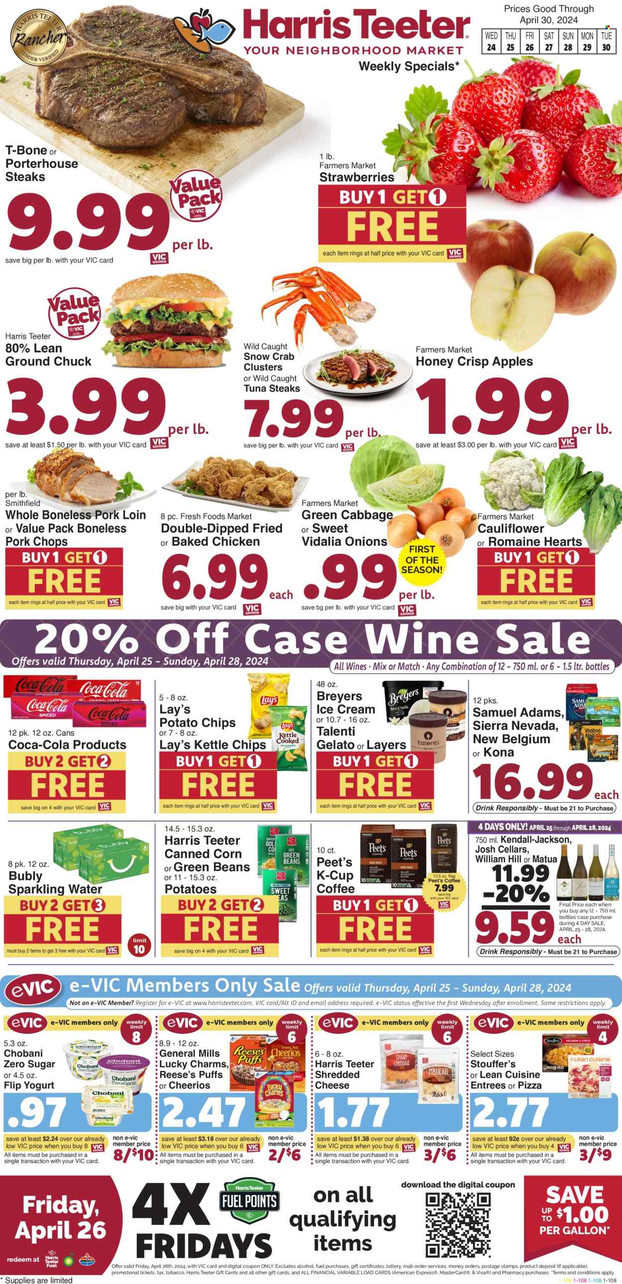 Harris Teeter ad - 04/24/2024 - 04/30/2024. Page 1