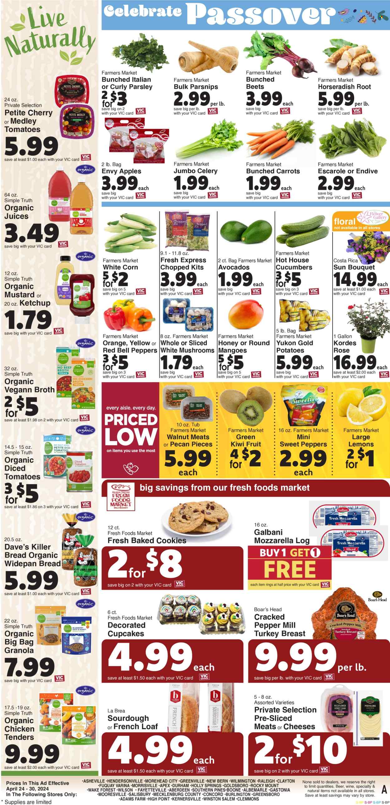 Harris Teeter ad - 04/24/2024 - 04/30/2024. Page 8