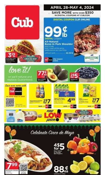 Cub Foods Flyer - 04/28/2024 - 05/04/2024.