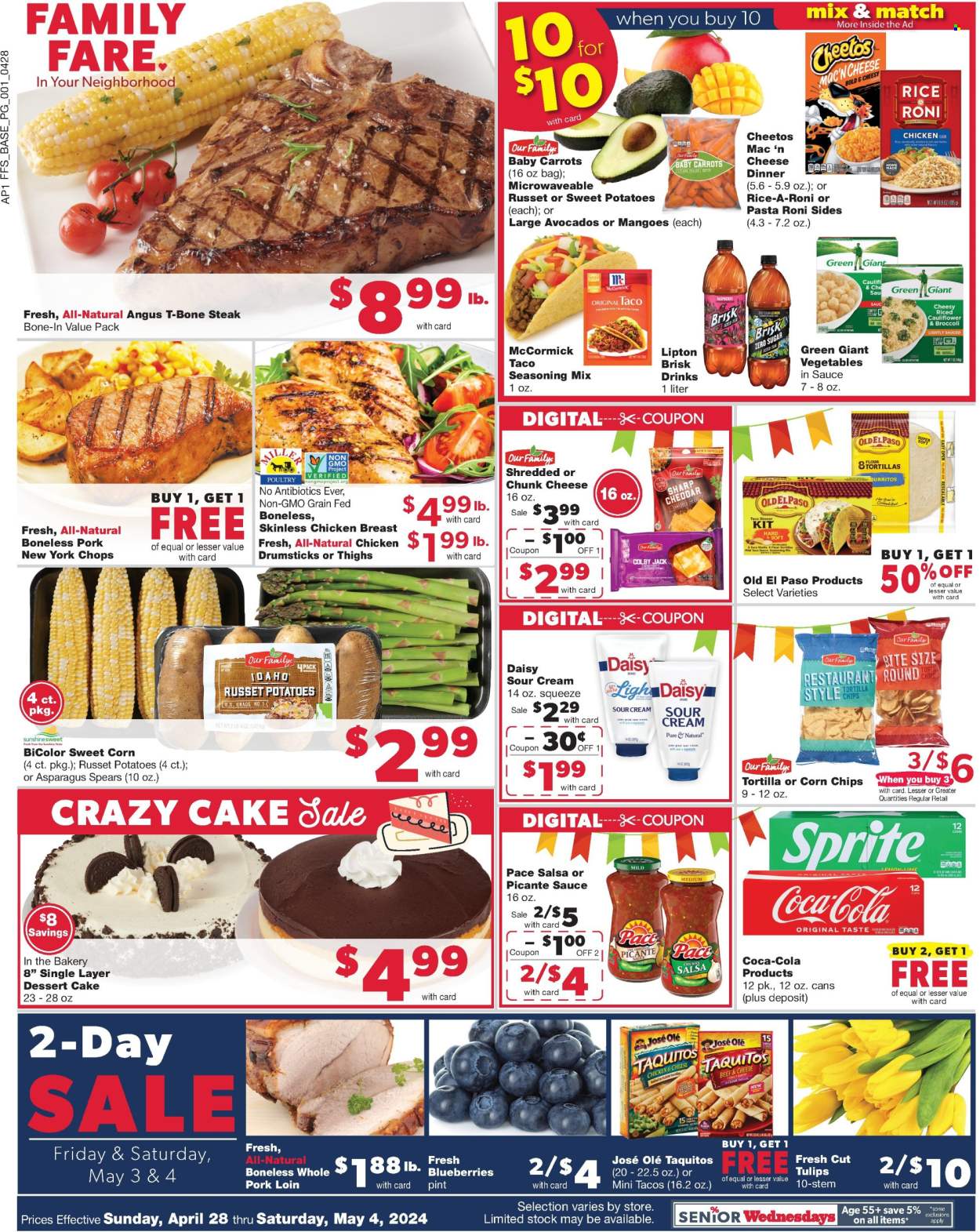Family Fare ad - 04/28/2024 - 05/04/2024. Page 1