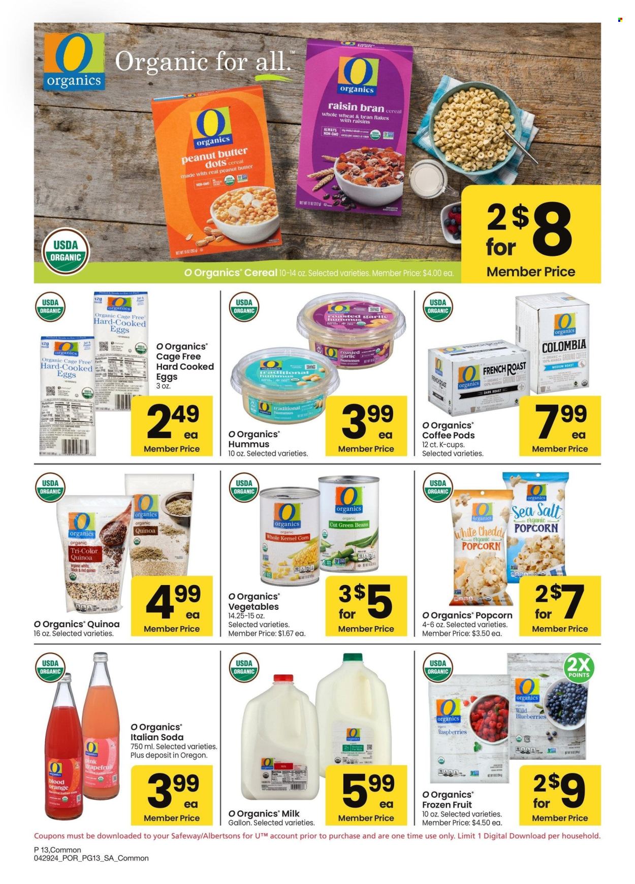 Safeway ad - 04/29/2024 - 06/02/2024. Page 13
