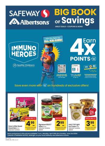Safeway Flyer - 04/29/2024 - 06/02/2024.