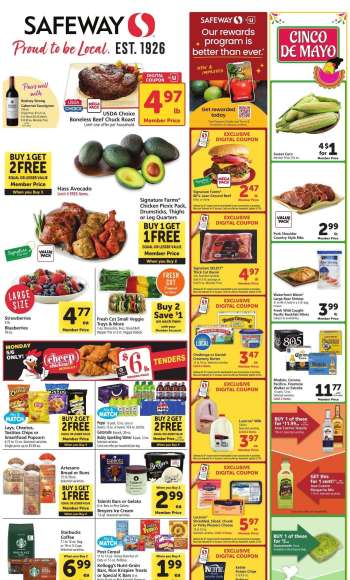 Safeway Flyer - 05/01/2024 - 05/07/2024.