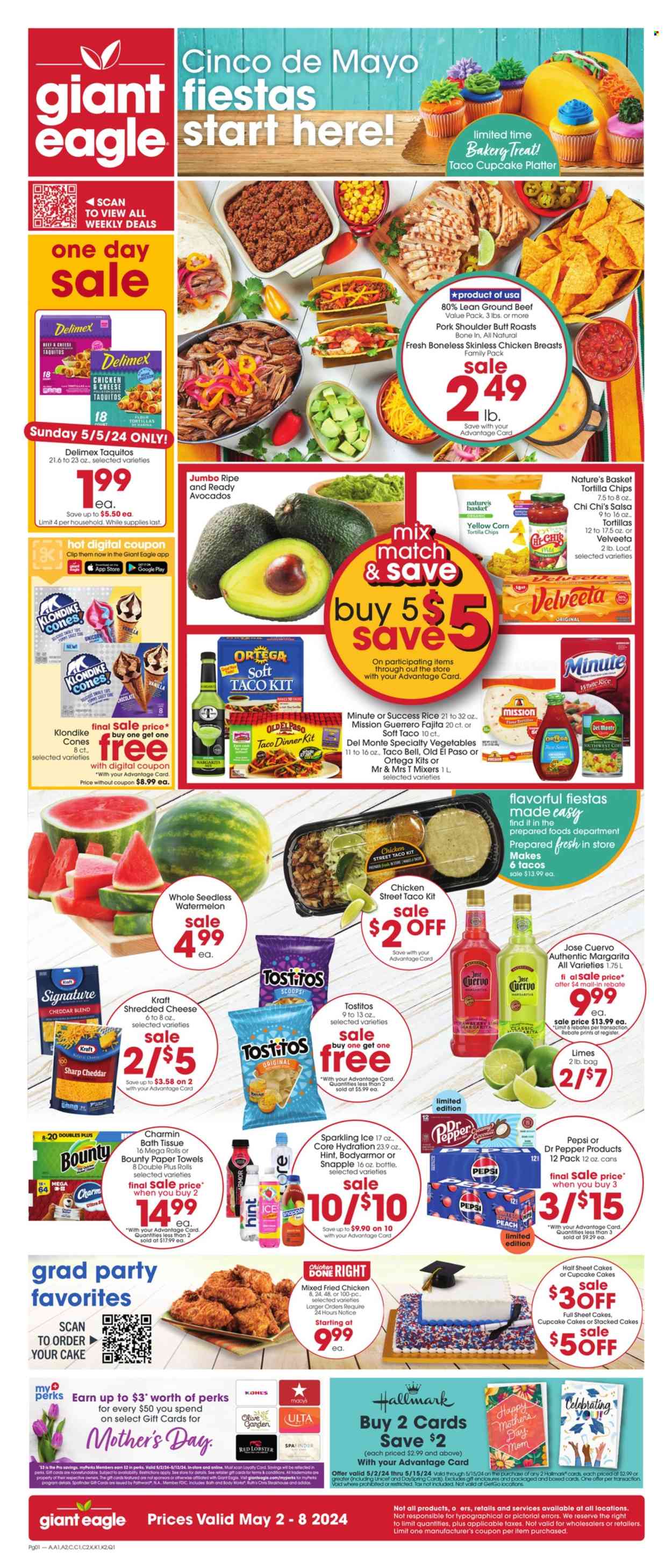 Giant Eagle ad - 05/02/2024 - 05/08/2024. Page 1