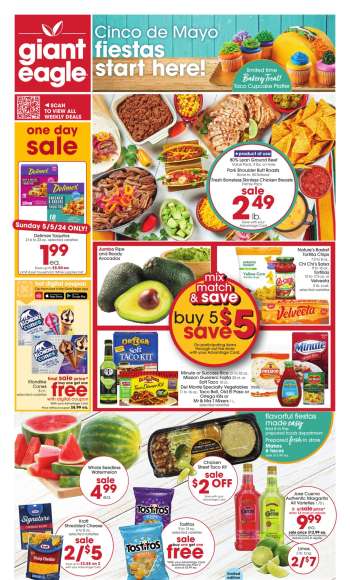 Giant Eagle Flyer - 05/02/2024 - 05/08/2024.