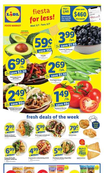 Lidl Flyer - 05/01/2024 - 05/07/2024.