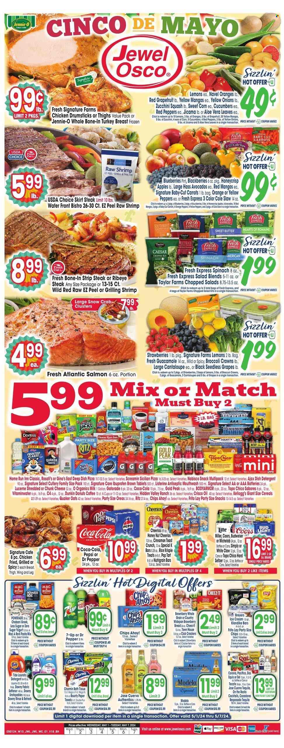 Jewel Osco ad - 05/01/2024 - 05/07/2024. Page 1