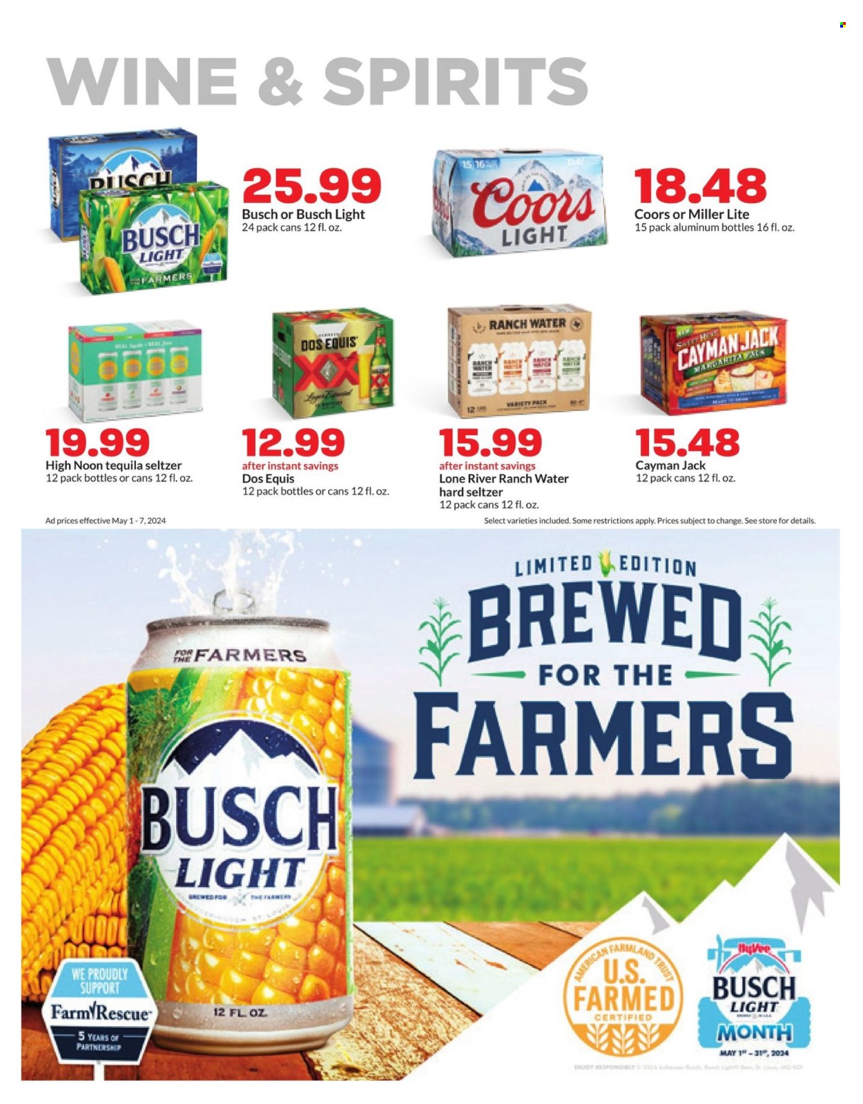 Hy-Vee ad - 05/01/2024 - 05/07/2024. Page 24