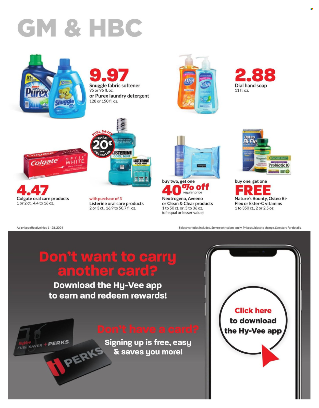 Hy-Vee ad - 05/01/2024 - 05/07/2024. Page 38