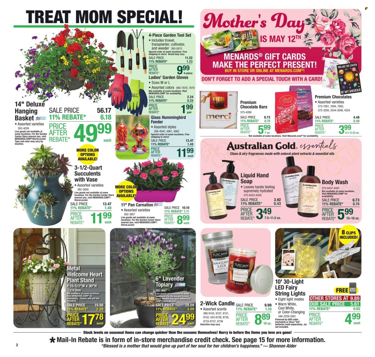Menards ad - 05/02/2024 - 05/12/2024. Page 3