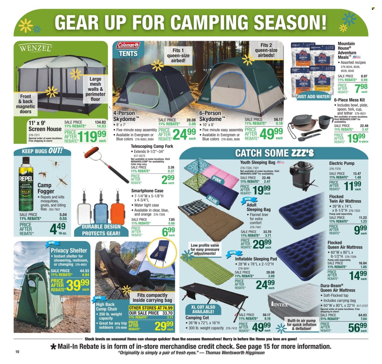 Menards ad - 05/02/2024 - 05/12/2024. Page 18