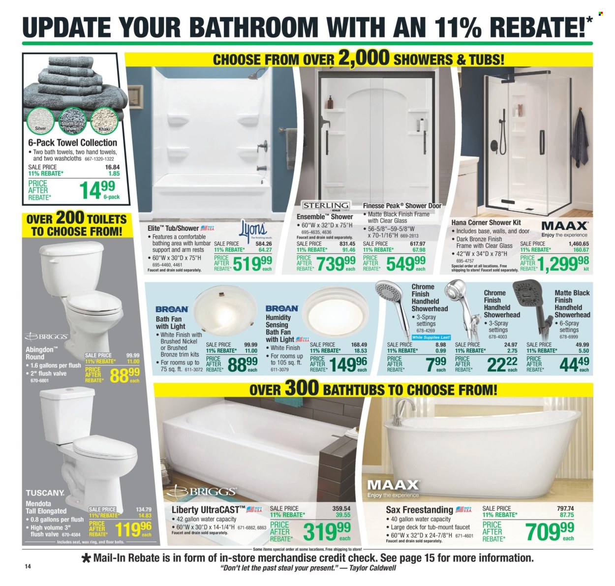 Menards ad - 05/02/2024 - 05/12/2024. Page 24