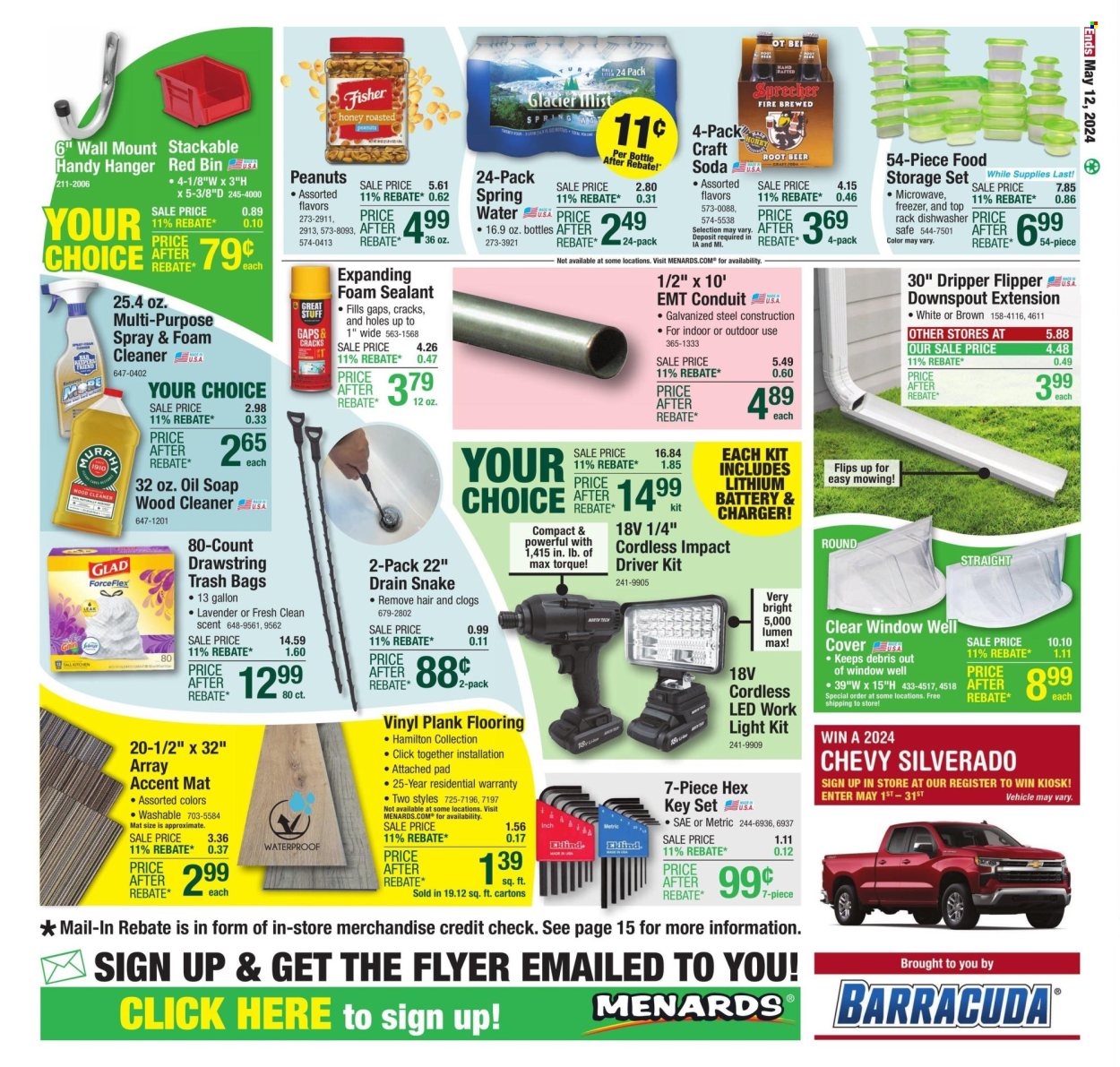 Menards ad - 05/02/2024 - 05/12/2024. Page 29