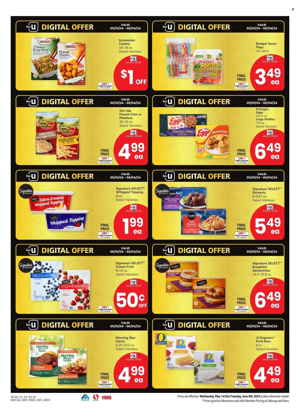 Safeway ad - 05/01/2024 - 06/04/2024. Page 3