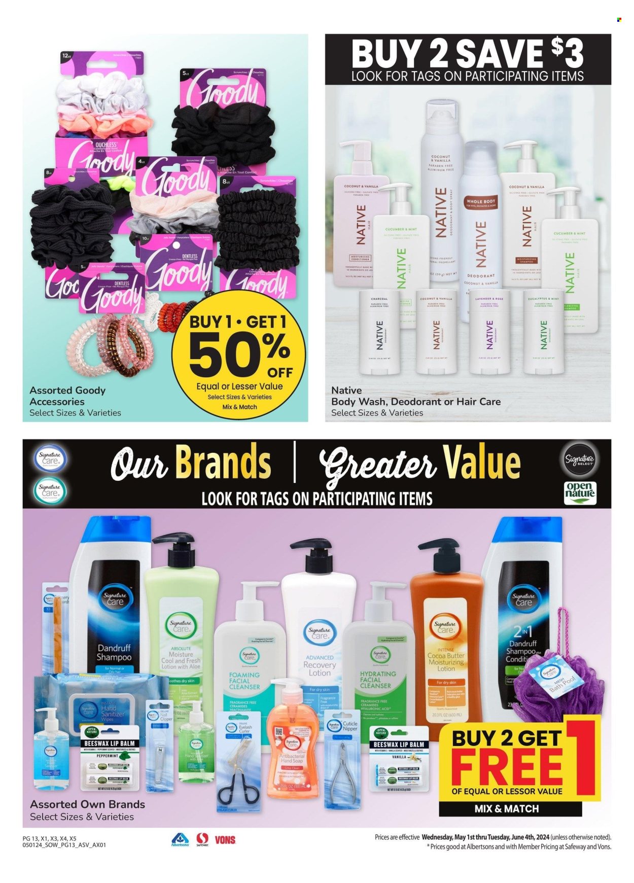 Safeway ad - 05/01/2024 - 06/04/2024. Page 13