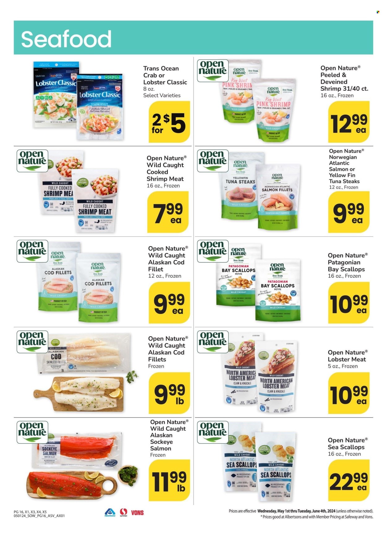 Safeway ad - 05/01/2024 - 06/04/2024. Page 16