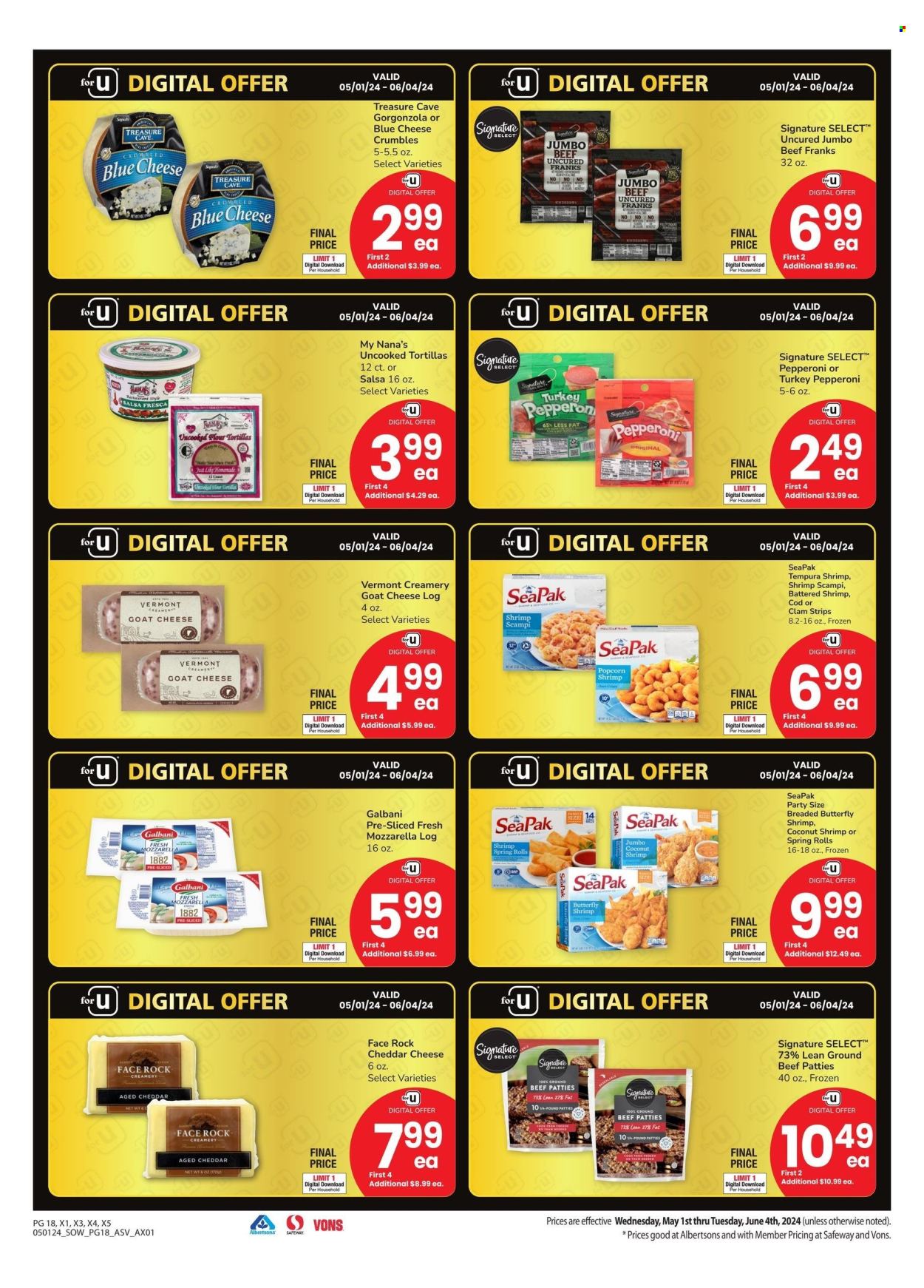 Safeway ad - 05/01/2024 - 06/04/2024. Page 18