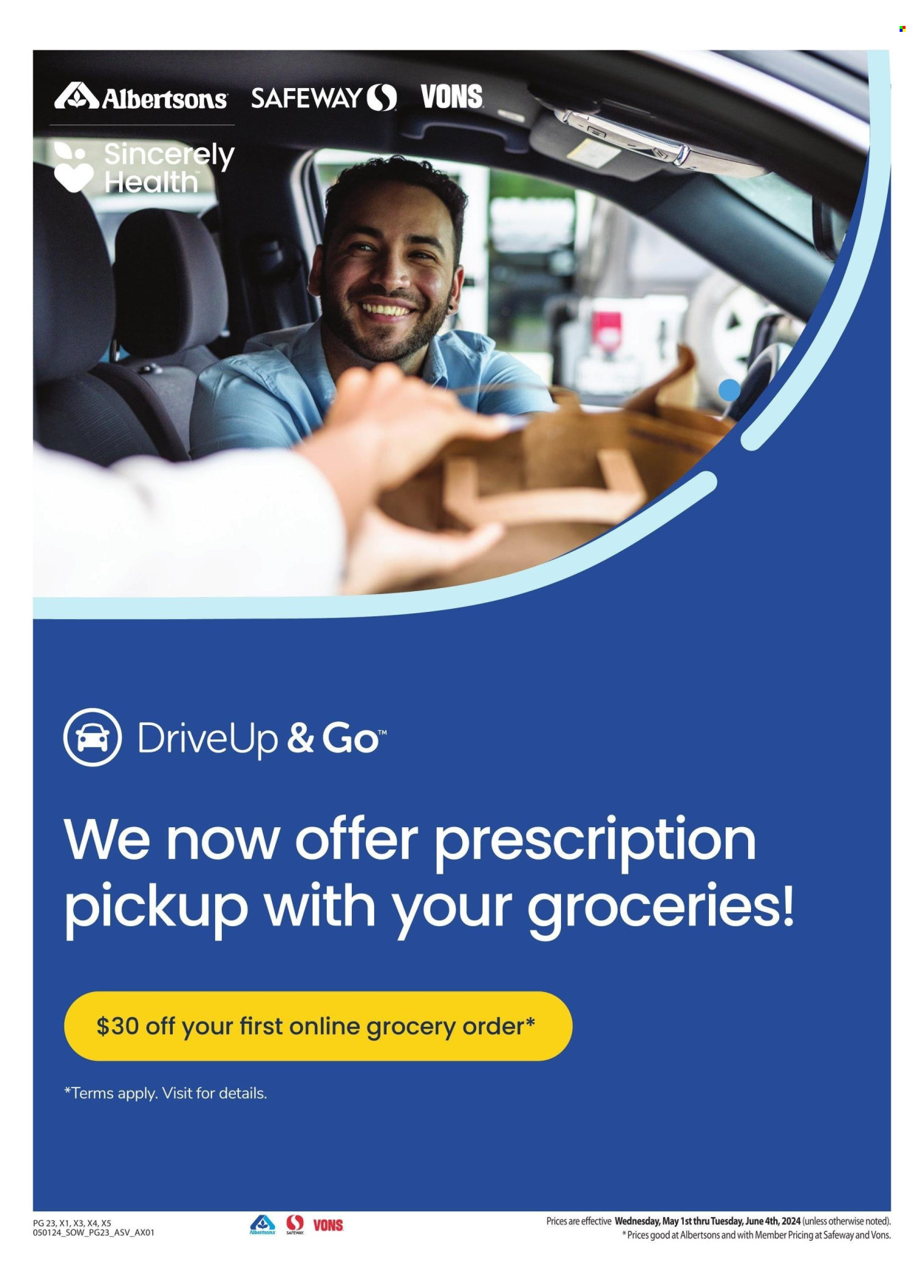 Safeway ad - 05/01/2024 - 06/04/2024. Page 23