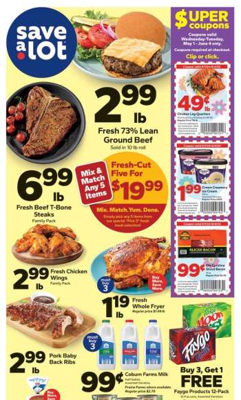 Save a Lot Flyer - 05/01/2024 - 06/04/2024.