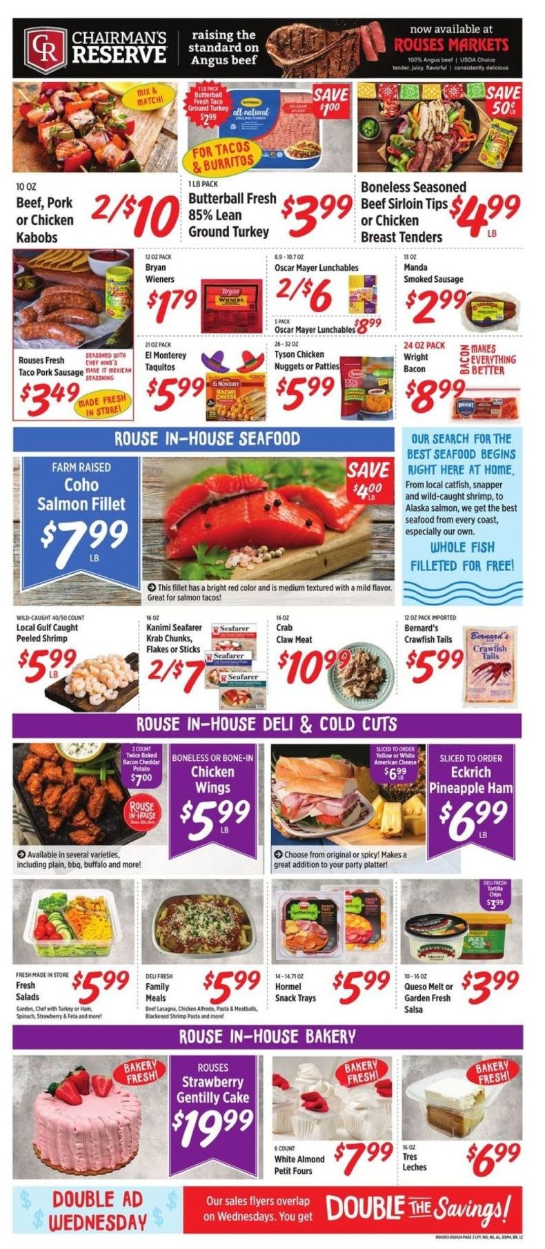 Rouses Markets ad - 05/01/2024 - 05/08/2024. Page 3