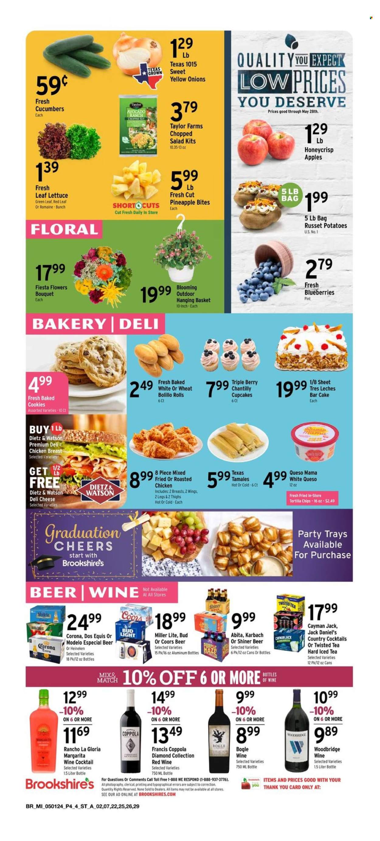 Brookshires ad - 05/01/2024 - 05/07/2024. Page 4