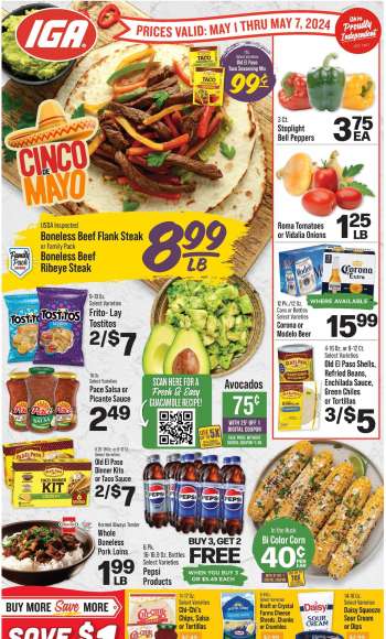 IGA Flyer - 05/01/2024 - 05/07/2024.