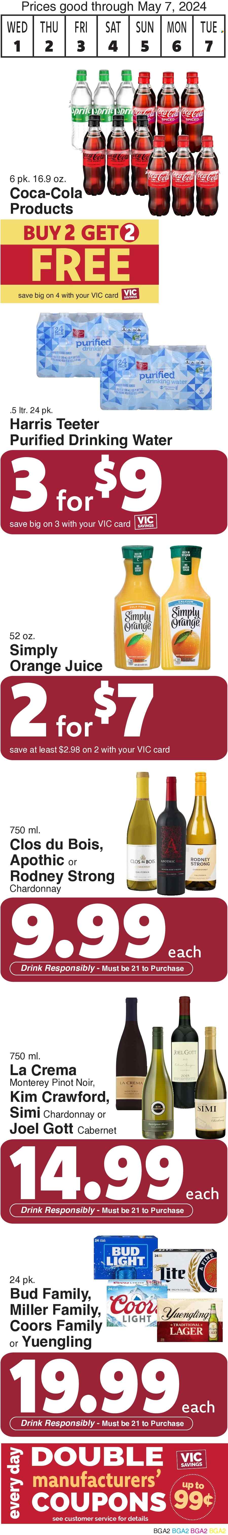 Harris Teeter ad - 05/01/2024 - 05/07/2024. Page 14