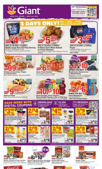 Giant Food Flyer - 05/03/2024 - 05/09/2024.