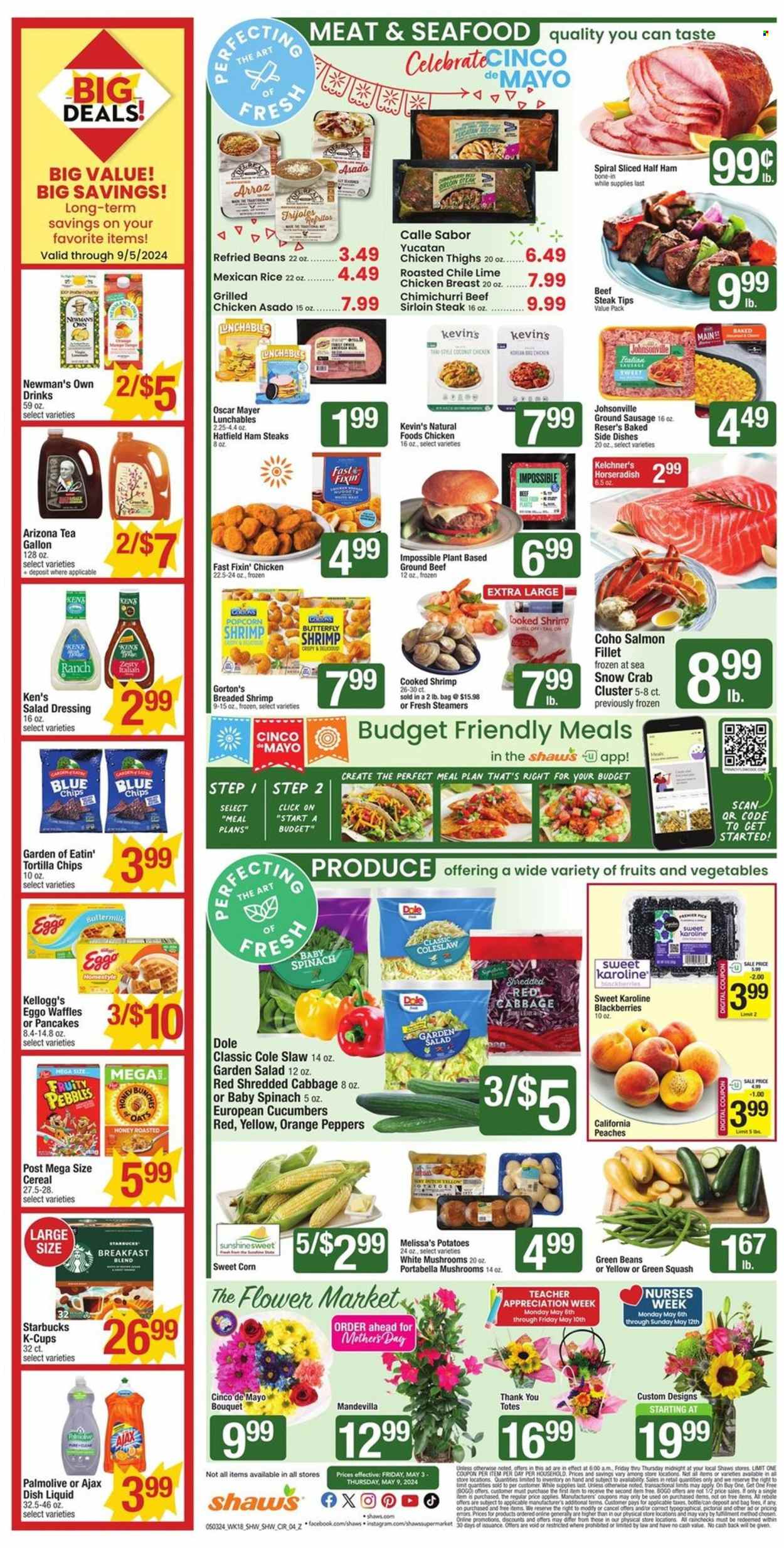 Shaw’s ad - 05/03/2024 - 05/09/2024. Page 4